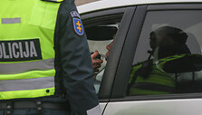 Policijos reidas Kauno Europos pr.