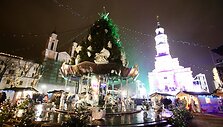 2016 metų Kalėdų eglės įžiebimas Kaune