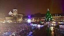 2016 metų Kalėdų eglės įžiebimas Kaune