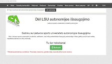 LSU studentų apklausa