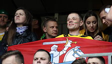 Lietuvos futbolo rinktinės fanai &bdquo;Wembley&ldquo; stadione