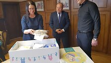 Pirmasis Kauno rajono kūdikio kraitelis nukeliavo į Giraitę