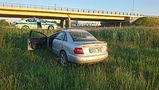 &Scaron;alia Jakų žiedo į laukus nuvažiavusi &bdquo;Audi A4&ldquo;