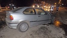 Pirmadienį Marijampolėje ant Kumelionių tilto susidūrė BMW ir &bdquo;Audi&ldquo;