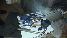 Rasti daiktai bėglio namuose