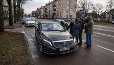 Kelių policijos reidas Tvirtovės alėjoje