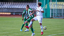 A lygos futbolo rungtynės : &bdquo;Kauno Žalgiris&ldquo; prie&scaron; Vilniaus Žalgirį