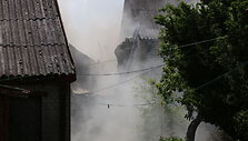 Gaisras S.Dariaus ir S.Girėno gatvėje