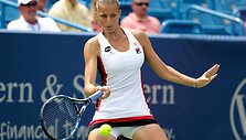 Karolina Pli&scaron;kova &bdquo;Western & Southern Open&ldquo; turnyro finale patiesė Angelique Kerber