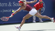 Karolina Pli&scaron;kova &bdquo;Western & Southern Open&ldquo; turnyro finale patiesė Angelique Kerber