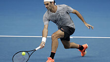 Rogeris Federeris Melburne startavo pergale prie&scaron; Jurgeną Melzerį