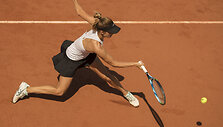 Elina Svitolina prie&scaron; Tsvetaną Pironkovą