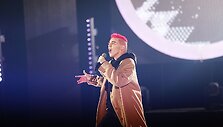 &Scaron;ou &bdquo;Muzikinė kaukė&ldquo; akimirka