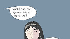 Uhane gimusios Lauros Gao komiksas