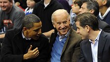 Barackas Obama, Joe Bidenas, Hunteris Bidenas 