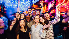 Vakarėlio klube &bdquo;Mojo Lounge&ldquo; akimirka
