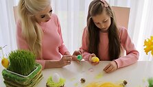 Inga Stumbrienė su dukra Estela