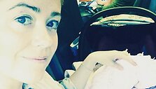 Erica Jennings su dukra Gaia Maria