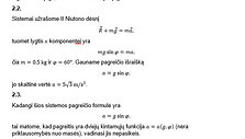2023 m. fizikos valstybinio brandos egzamino III dalies 2 klausimas
