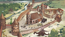 Vilniaus katedra XIV a.