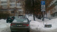 BMW Neįgalusis be ženklu. 