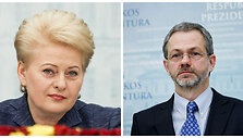 Linas Balsys ir Dalia Grybauskaitė