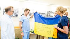 I&scaron; misijos Ukrainoje sugrįžo Kauno klinikų medikų ir slaugytojų komanda
