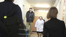 Arvydas Sabonis Kauno klinikose 