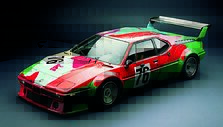Andy Warholo papuo&scaron;tas &bdquo;BMW M1 Art Car&ldquo;