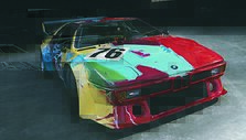 Andy Warholo papuo&scaron;tas &bdquo;BMW M1 Art Car&ldquo;