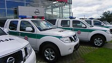 Policijai skirti &bdquo;Nissan Navara&ldquo; pikapai