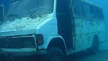 Nuskendęs mikroautobusas 
