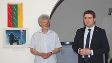 Vladas Vitkauskas ir Laimonas Telat-Kelp&scaron;a