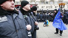 Daugiatūkstantinis mitingas Kijeve