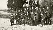 1949 m. vasario pradžia &ndash; prie&scaron; Lietuvos partizanų vadų suvažiavimą.