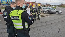 Avarijos vietoje