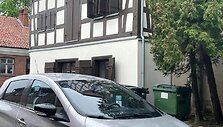 Elektromobilio savininkas Robertas