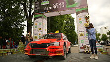 &bdquo;Rally Žemaitija 2023&ldquo; fini&scaron;o podiumas