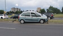 Avarijos vietoje
