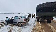 Sniegas sukėlė problemų Auk&scaron;taitijos gyventojams