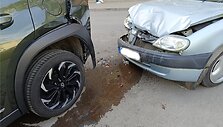 &bdquo;Citroen&ldquo; ir &bdquo;Lexus&ldquo; avarija Kėdainiuose