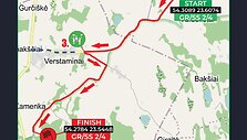 &bdquo;7bet Rally Lazdijai 2024&ldquo; žemėlapiai