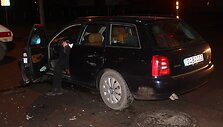 &bdquo;Audi&ldquo; ir &bdquo;Volvo&ldquo; avarija Panevėžyje