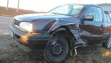 &bdquo;Opel Astra&ldquo; ir &bdquo;VW Golf&ldquo; avarija