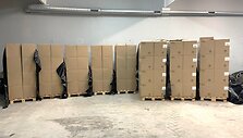 Pasieniečiai sulaikė pusę milijono i&scaron; Latvijos gabentų nelegalių cigarečių pakelių