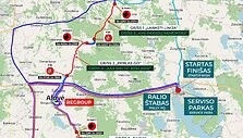 &bdquo;Perlas Go Rally Dzūkija&ldquo; žemėlapiai