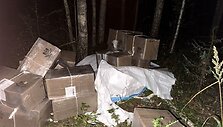 Pasieniečiai perėmė i&scaron; Baltarusijos didmai&scaron;iuose skraidintą 20 tūkst. pakelių kontrabandą 