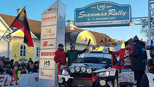 Giedrius Notkus su Daliumi Strižanu &bdquo;Saaremaa Rally&ldquo; varžybose