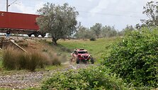 &bdquo;Izoton Sport&ldquo; ekipažas pirmame Portugalijos W2RC etapo greičio ruože