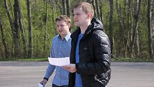 Dalyvių susipažinimas su trasa